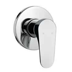 Built-In Wall Mounted Shower Mixer, Rough-In Valve Included